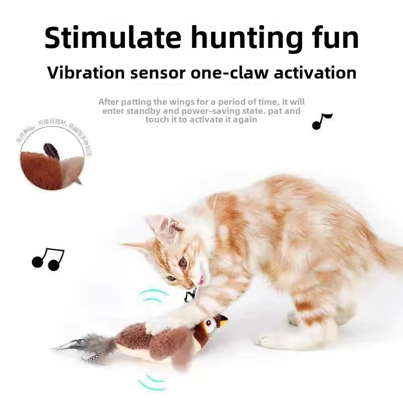 EUREKA Interactive Bird Cat Toy