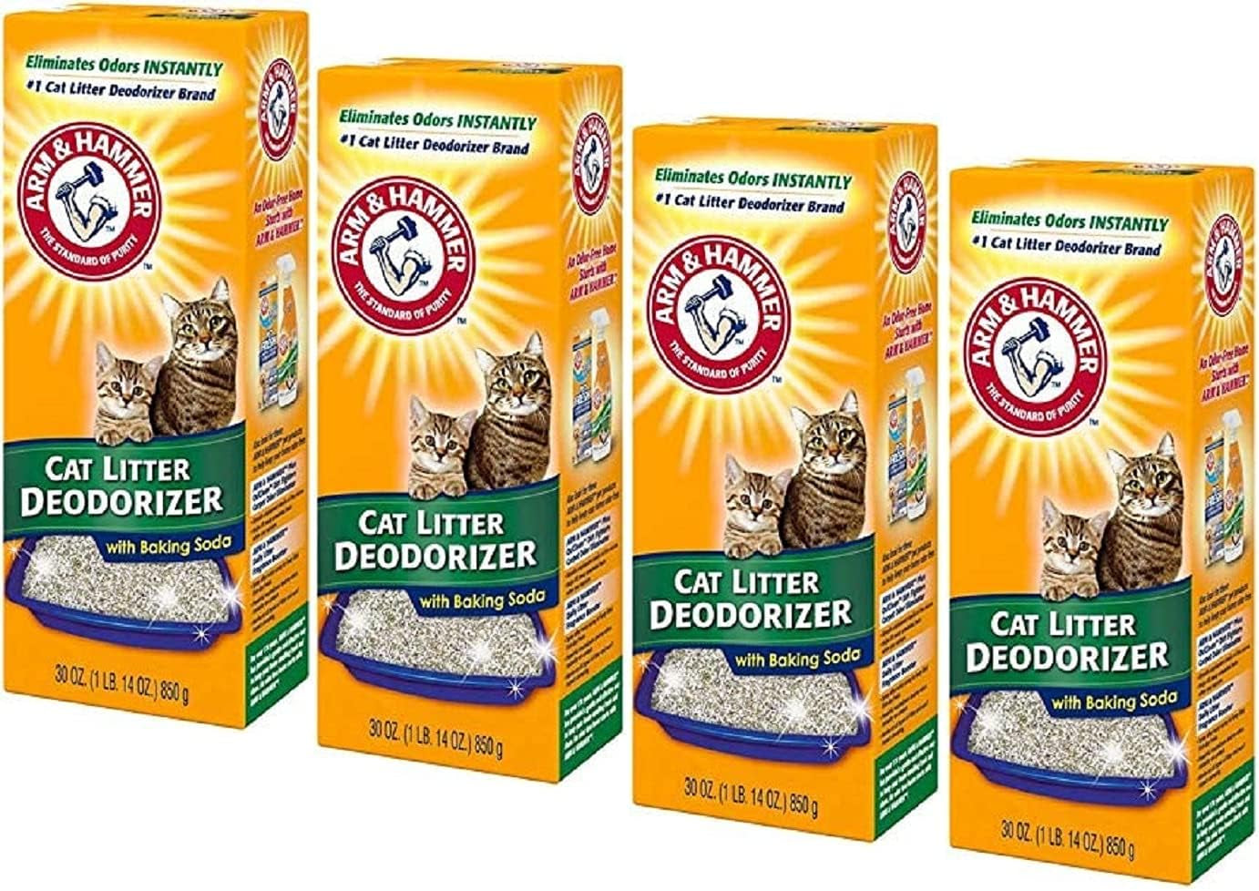 Cat Litter Deodorizer 20 Oz (Pack of 4)