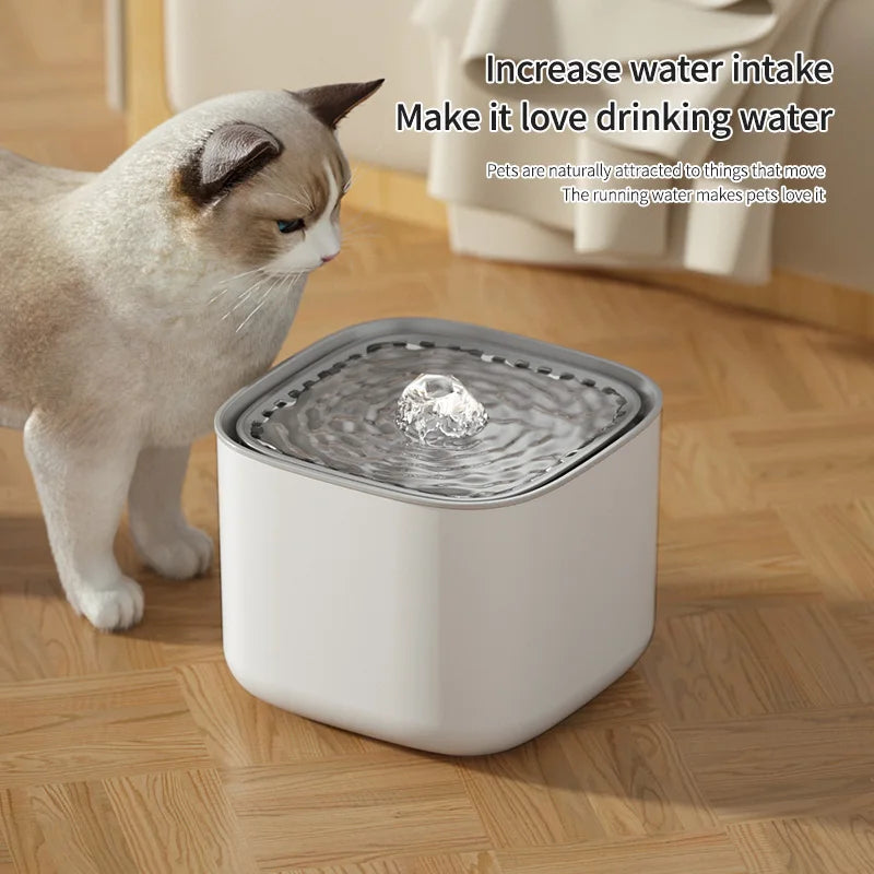 EUREKA Automatic Cat Water Fountain with Filter & Large Capacity